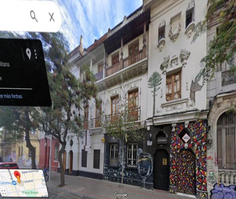 Hostal Irreal Santiago de Chile Zewnętrze zdjęcie